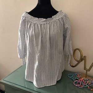 H&M Striped Shirt 
Size Small (6)